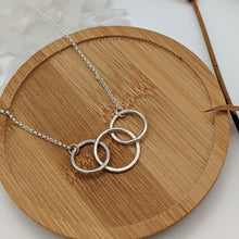 Load image into Gallery viewer, Silver Together Necklace
